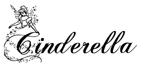 Disney's Al Cinderella font.