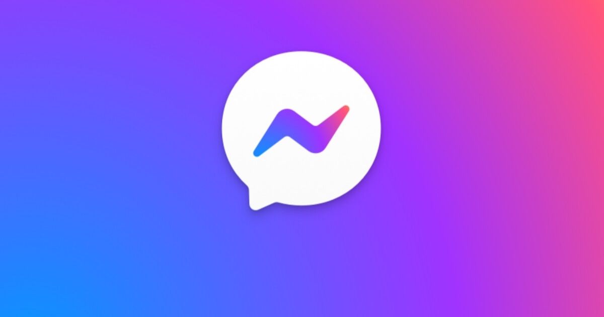 Logo of Facebook Messenger.