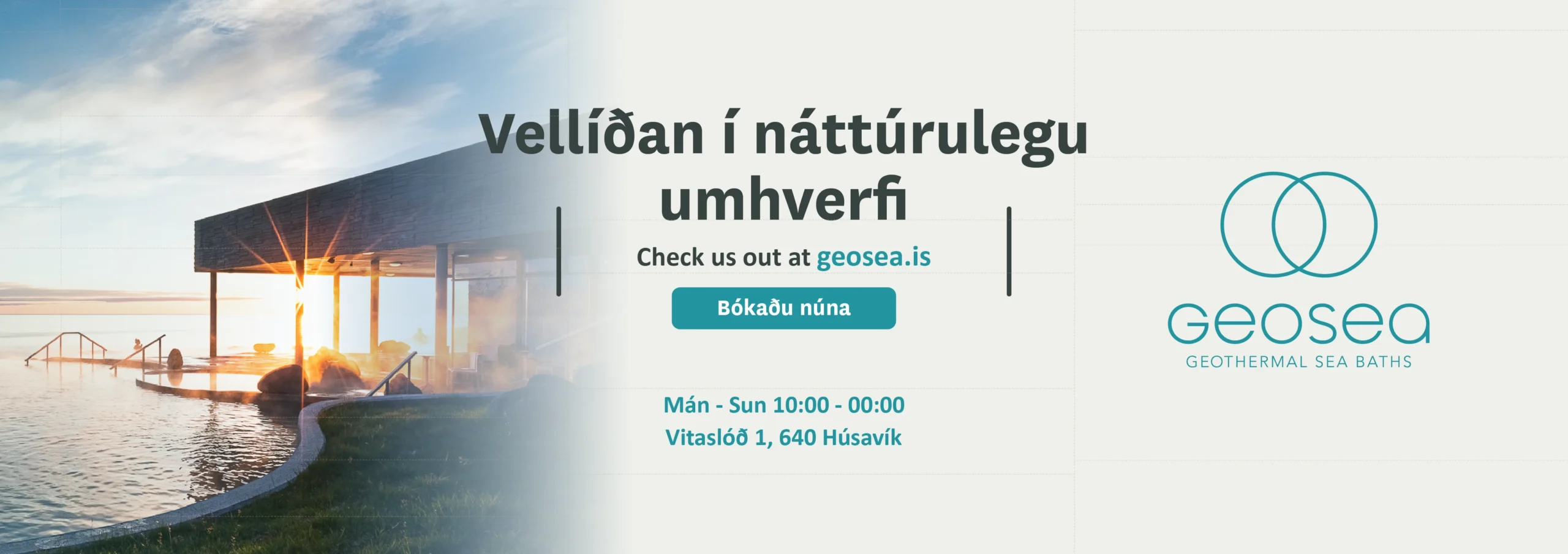 GeoSea Group poolside celebration banner Ads design, custom banner ads design for Arcade Ehf by draftss, ideal for brand engagement and event promotion, unlimited graphic design, Ads design, Draftss, banner ads example